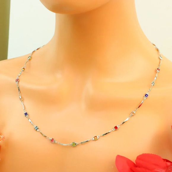 "New Beautiful Design Necklace Chain for Women/Girls, Gift, N533 - Picture 9 of 10